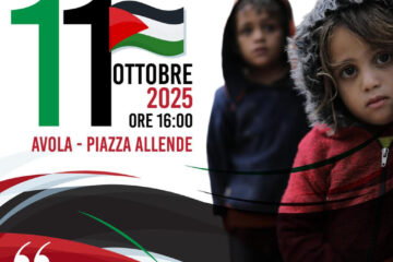 Avola, corteo per la Palestina: l’11 ottobre la cittadinanza in piazza per la pace